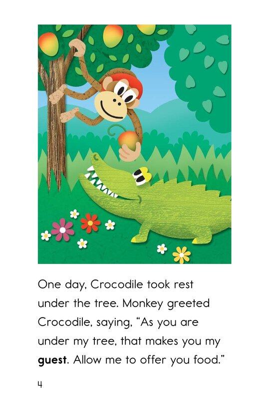 Monkey and Crocodile绘本故事第4页