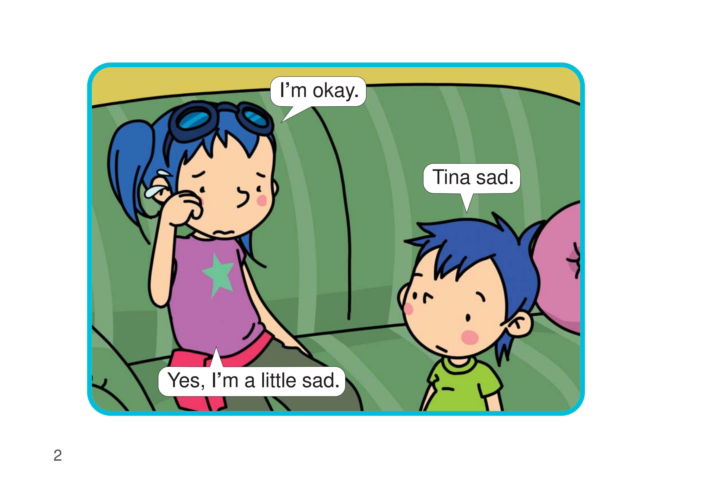 Tina’s Tears绘本故事第4页