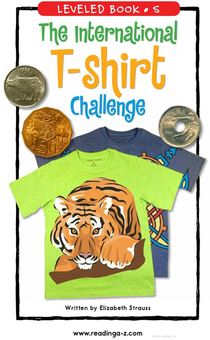 The International T-Shirt Challenge绘本故事第2页