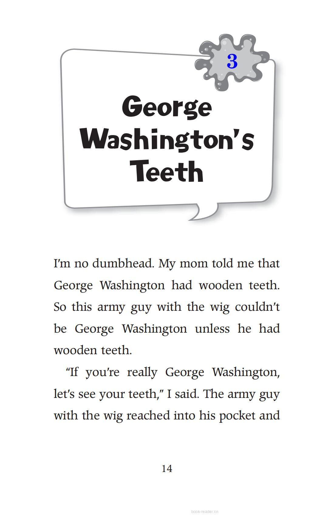 Chapter3 George Washington’s Teeth绘本故事第2页