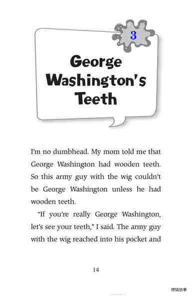 Chapter3 George Washington’s Teeth绘本故事第2页