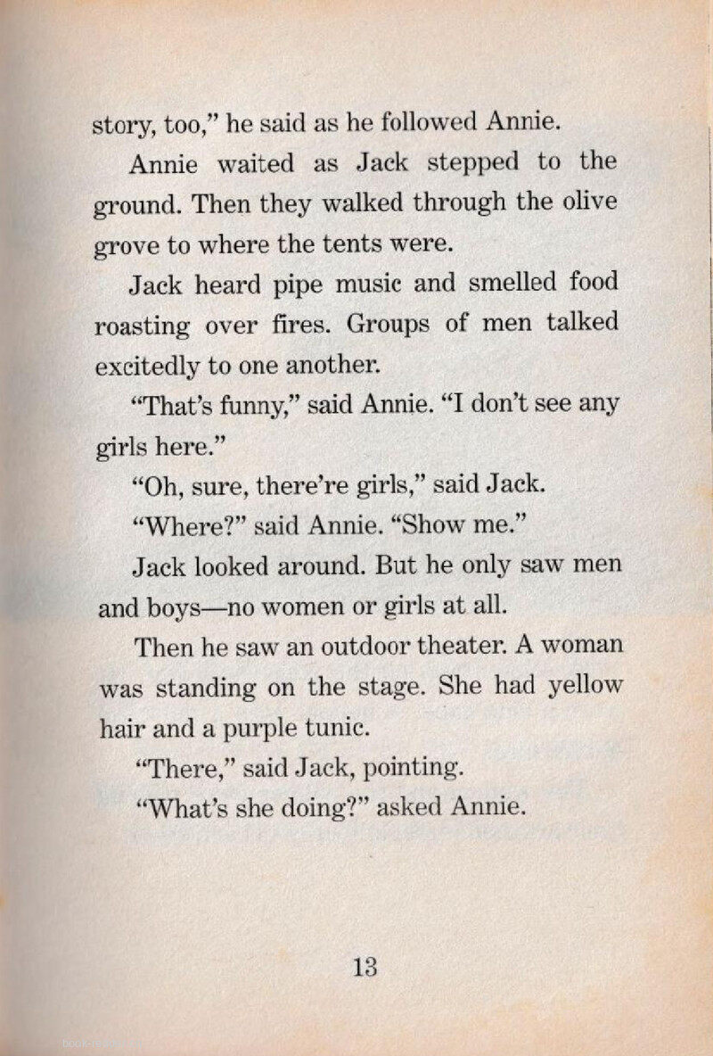 02 Any Girls Here?绘本故事第5页