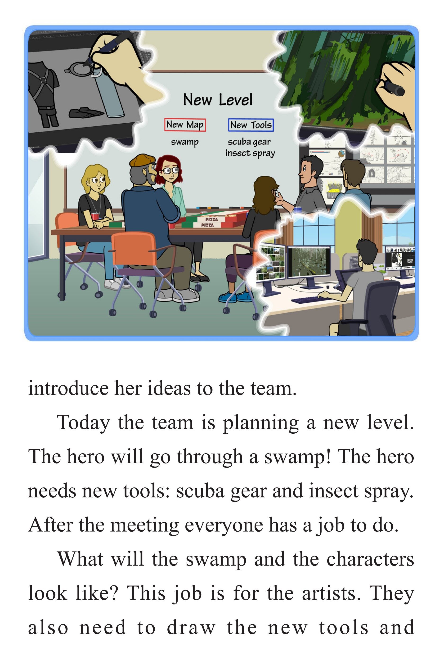 The Game's Next Level绘本故事第5页