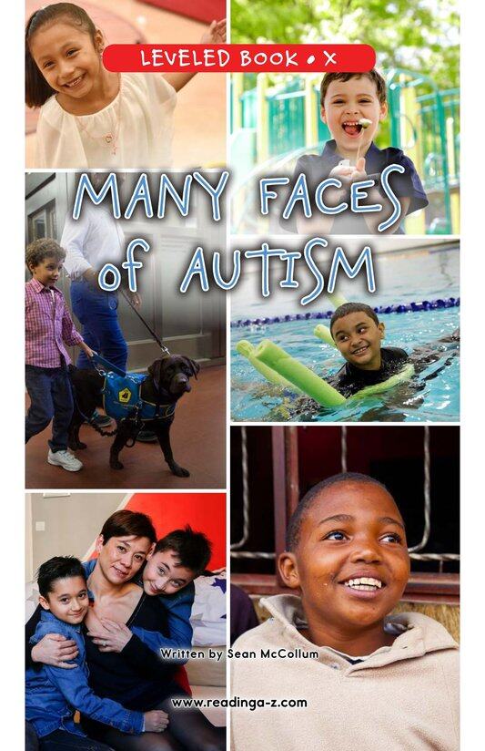Many Faces of Autism绘本故事第2页