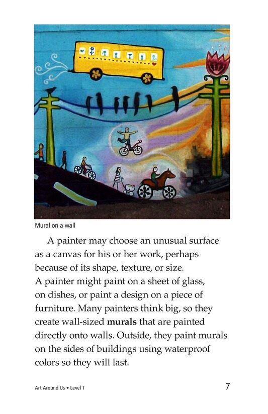 Art Around Us绘本故事第5页