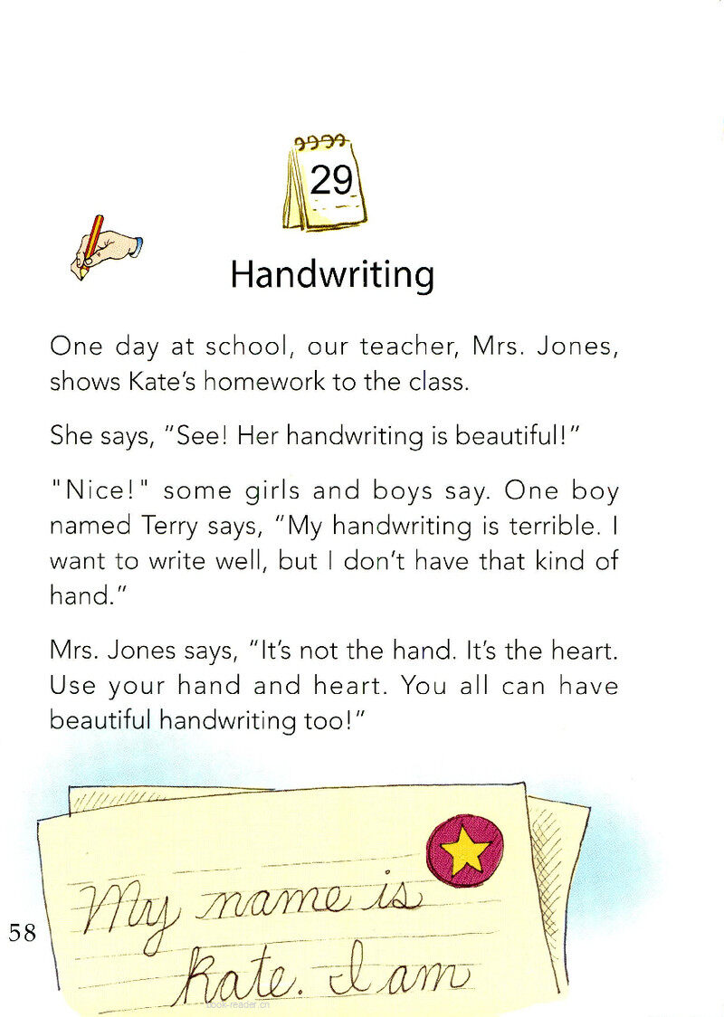 Handwriting绘本故事第2页