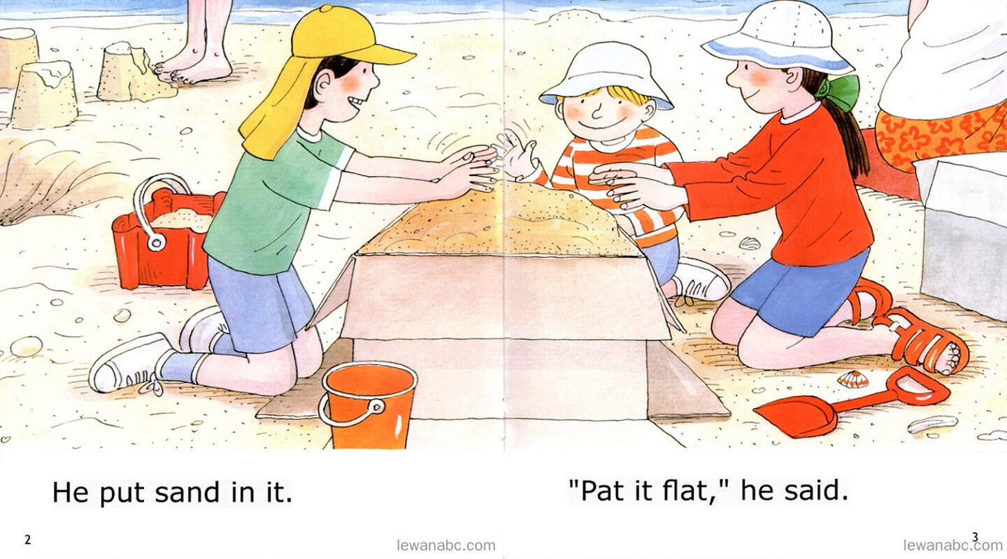The Sandcastle绘本故事第4页