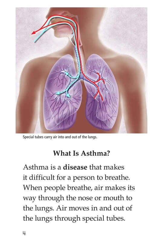 Asthma绘本故事第3页