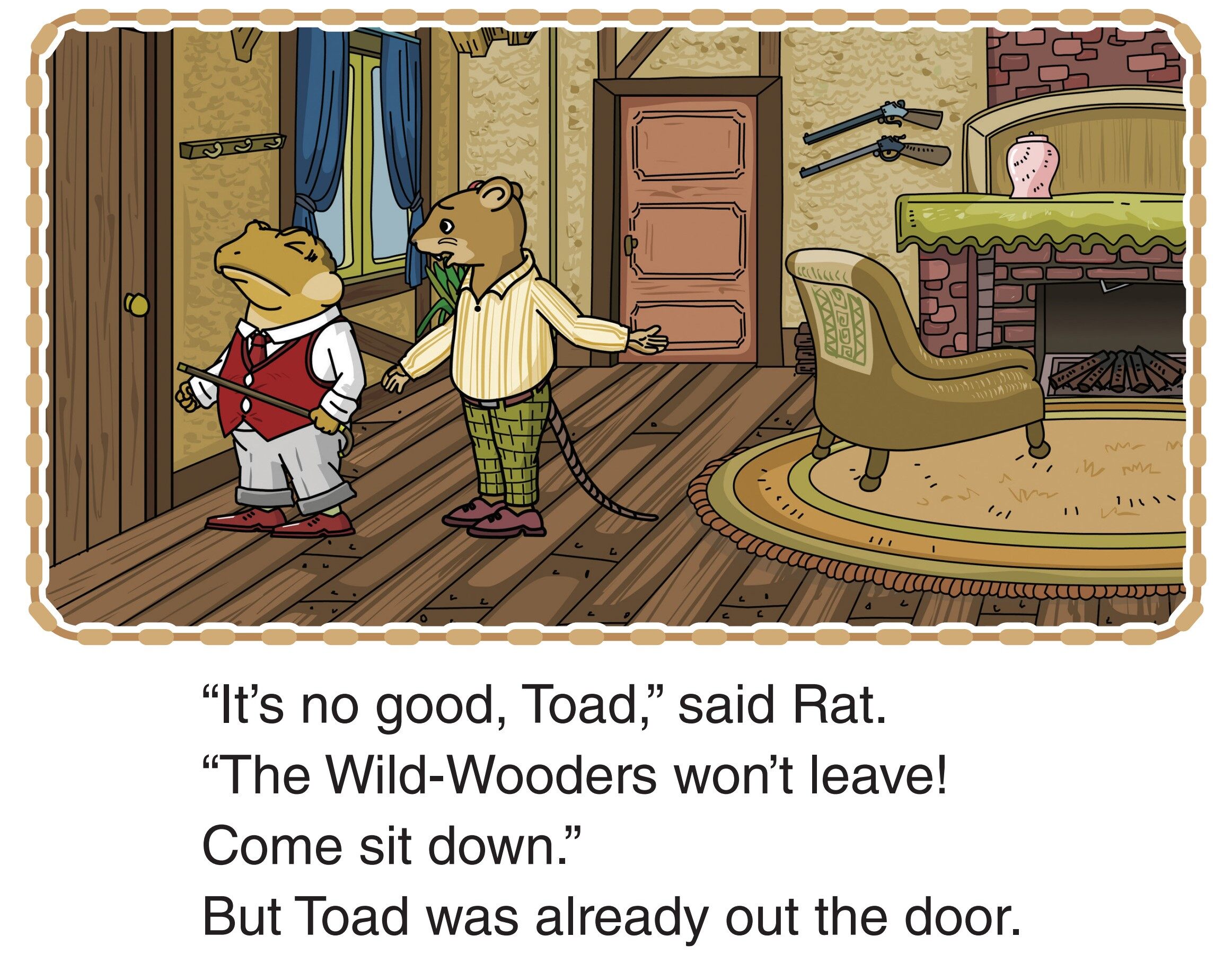 Toad Goes Home绘本故事第4页