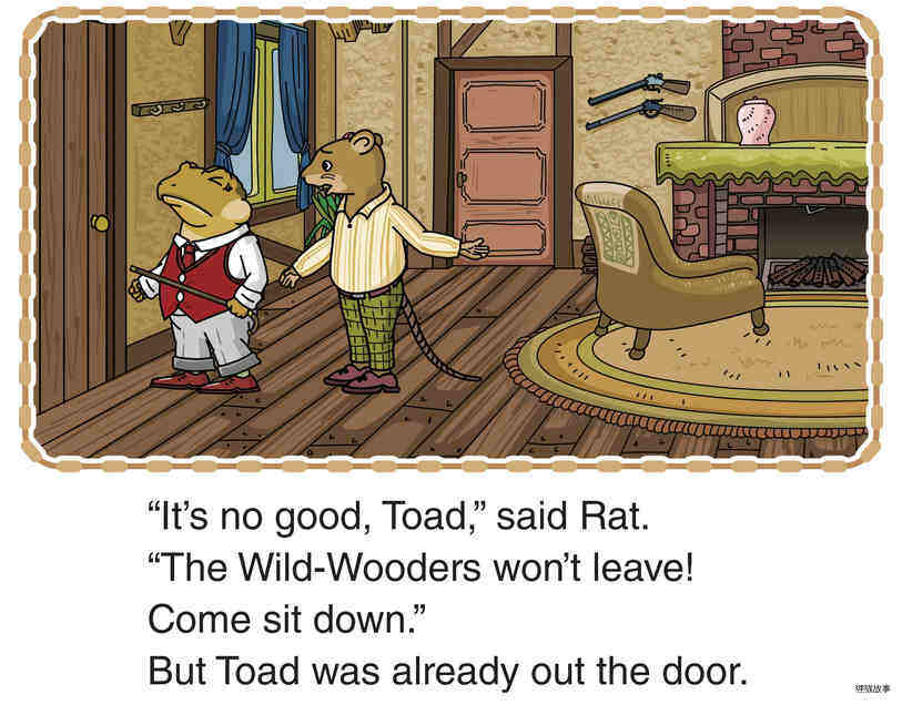 Toad Goes Home绘本故事第4页