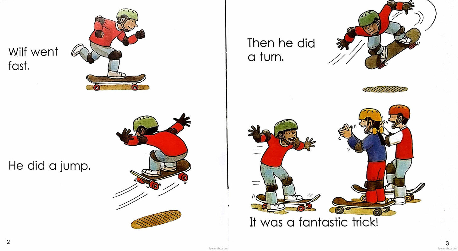 Floppy and the Skateboard绘本故事第4页