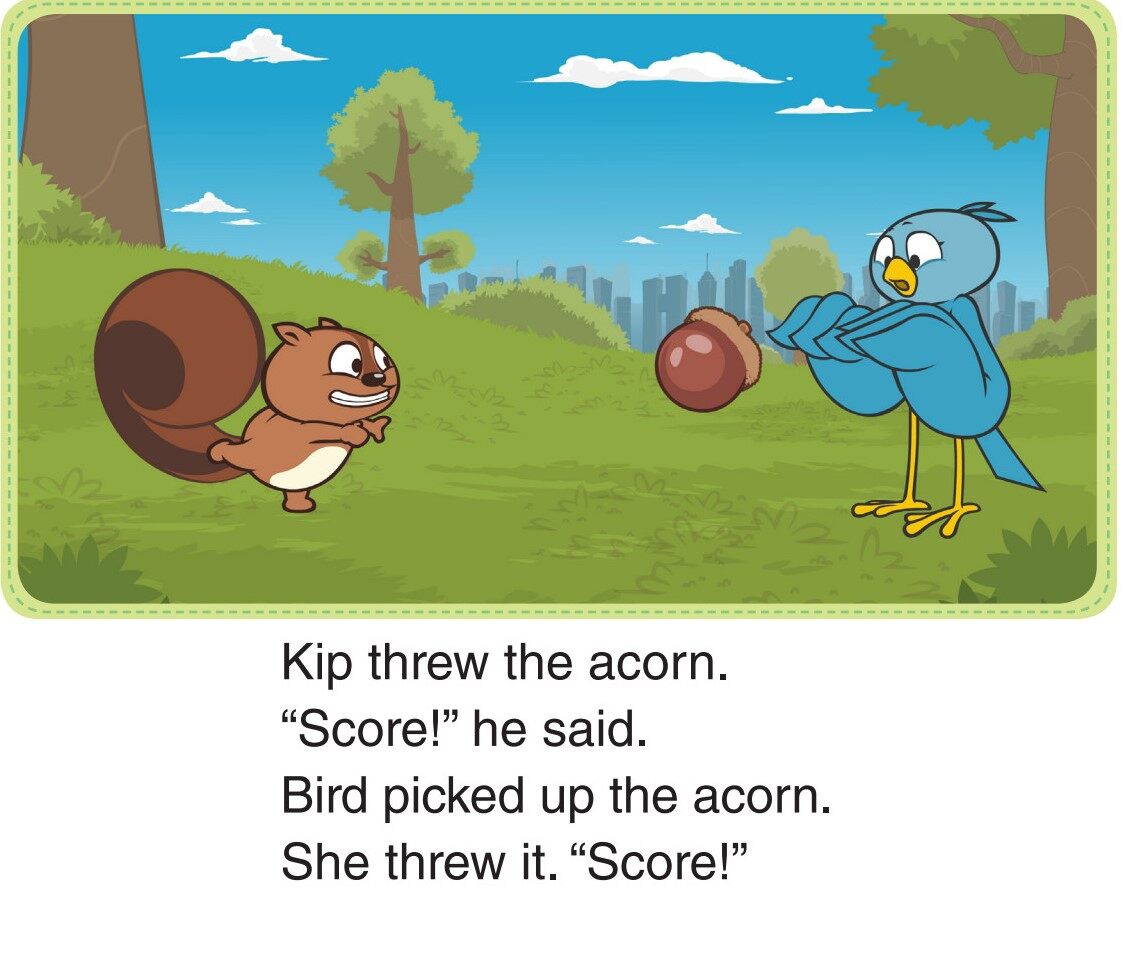 A Silly Game绘本故事第5页