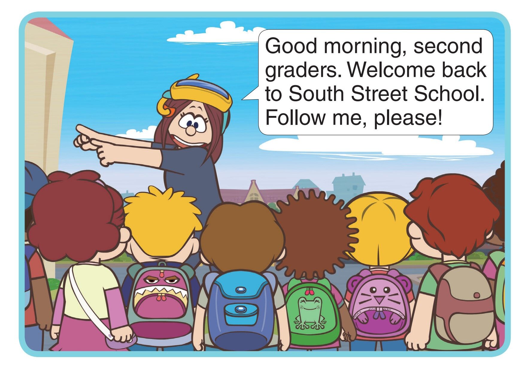 Meeting Miss Gray绘本故事第4页