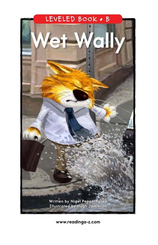 Wet Wally绘本故事第2页