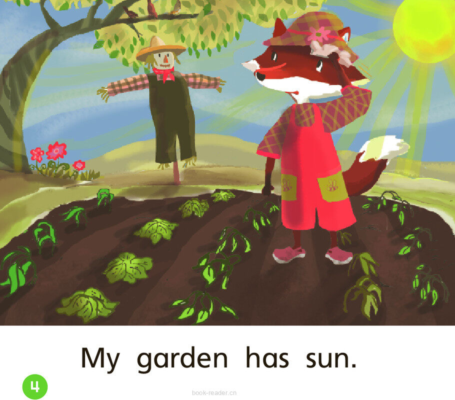 GK On U05W1 My Garden Grows绘本故事第5页