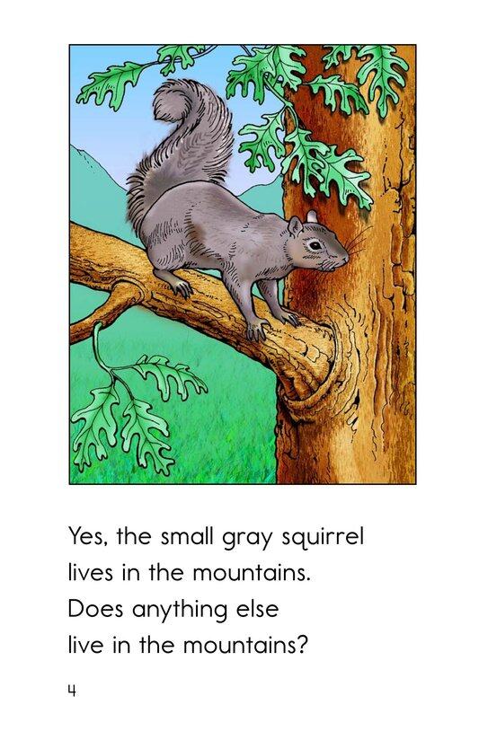 In the Mountains绘本故事第4页