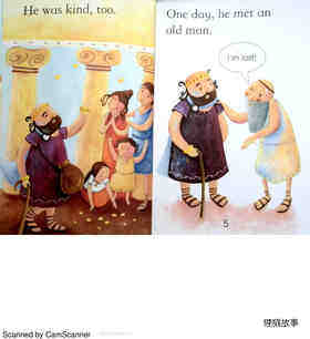 King Midas and the Gold绘本故事第4页