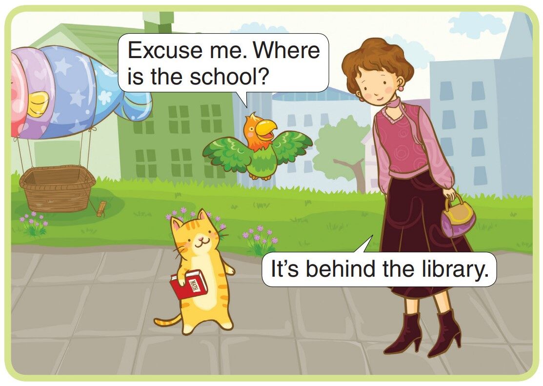 Where Is the School绘本故事第4页