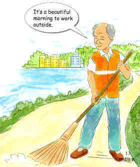 Getting Up Early绘本故事第3页