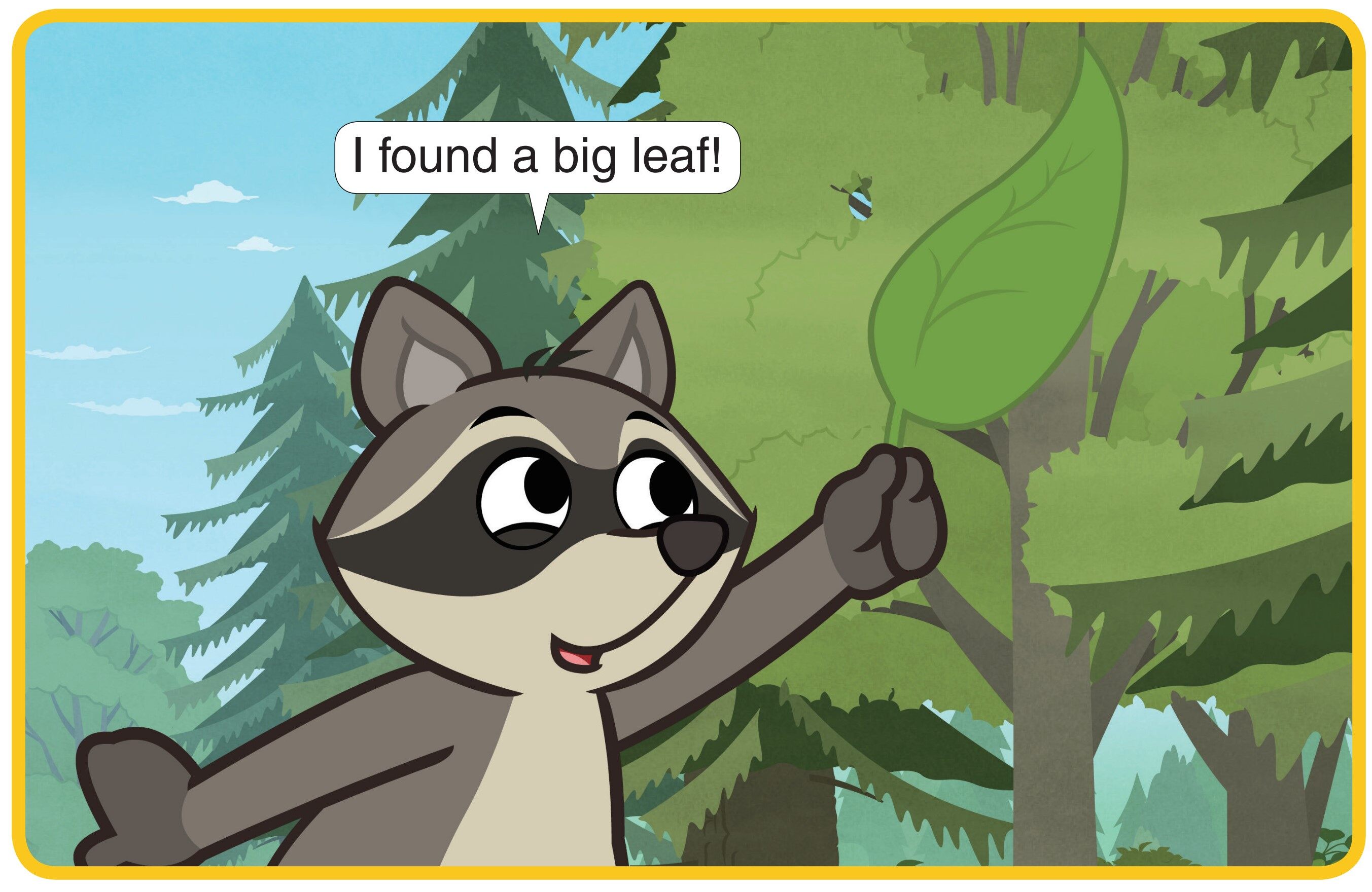 I Can't Find My Leaf绘本故事第2页