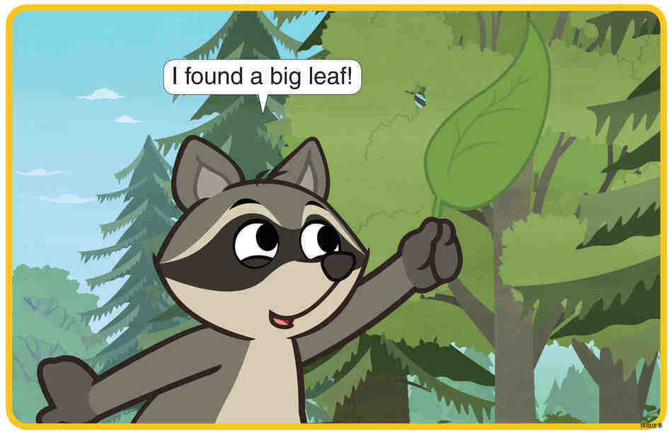 I Can't Find My Leaf绘本故事第2页