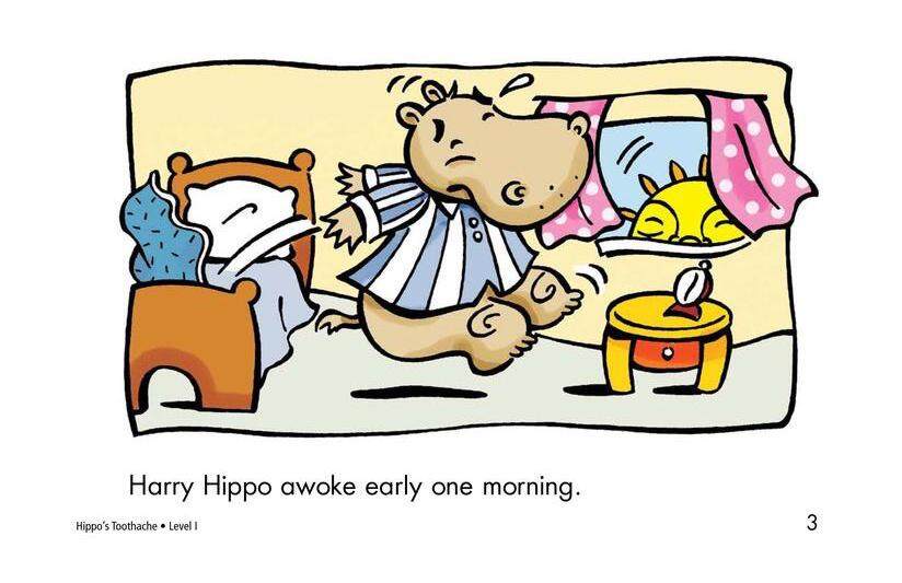Hippo's Toothache绘本故事第3页