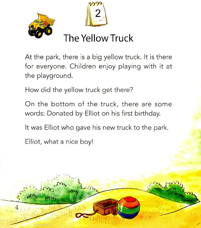 The Yellow Truck绘本故事第2页