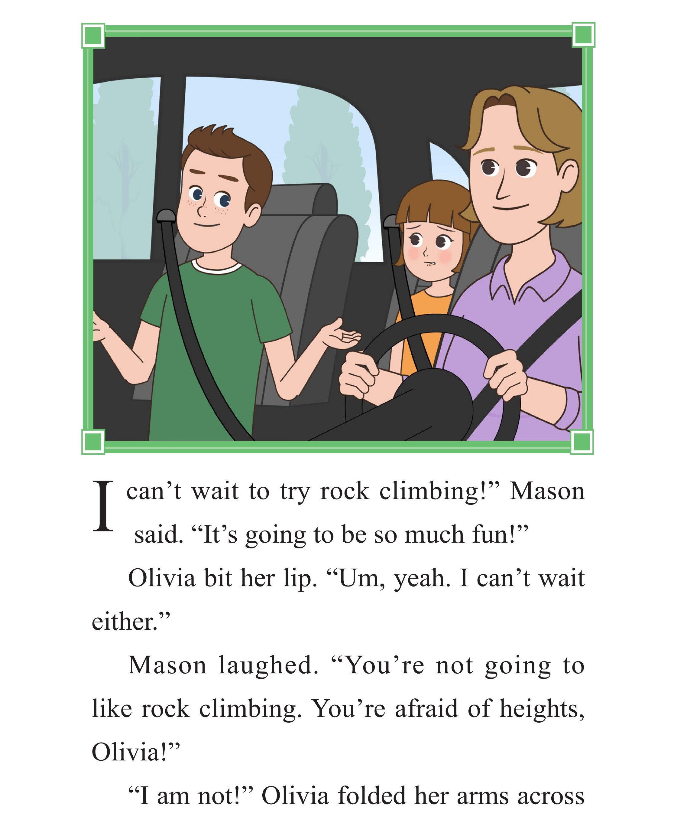 Climbing Up the Wall绘本故事第2页