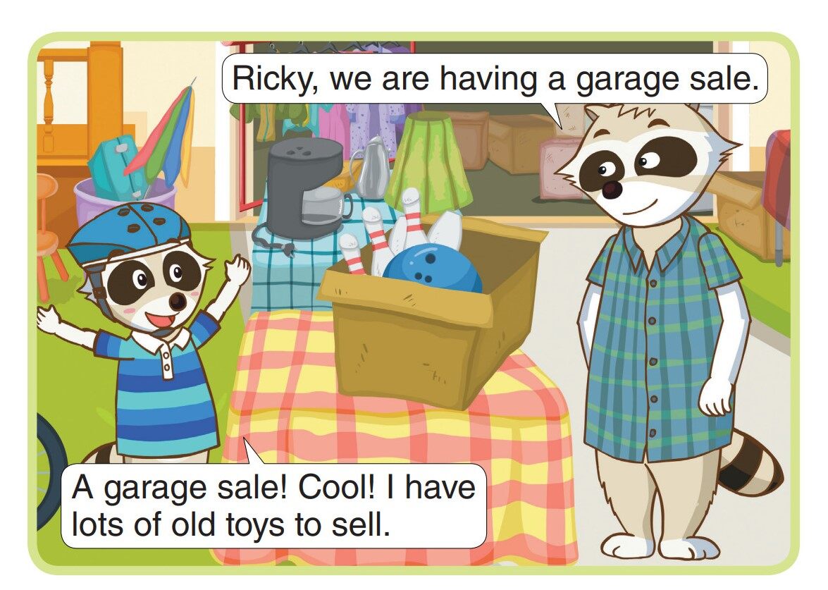 Garage Sale绘本故事第2页