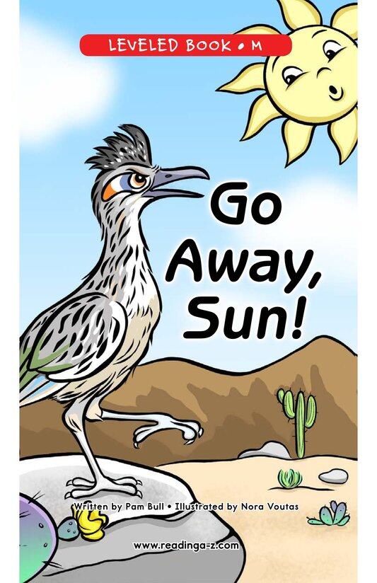 Go Away,Sun!绘本故事第2页
