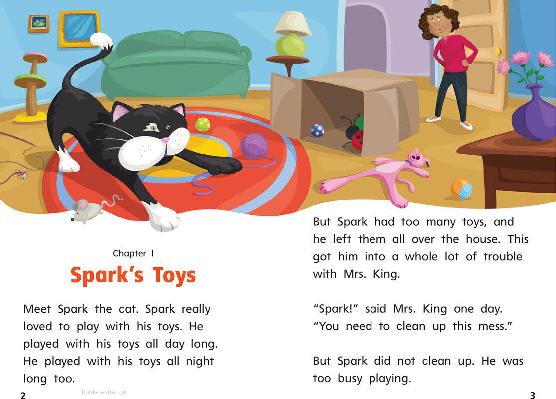 G1 Bey U5W1 Spark's Toys绘本故事第4页