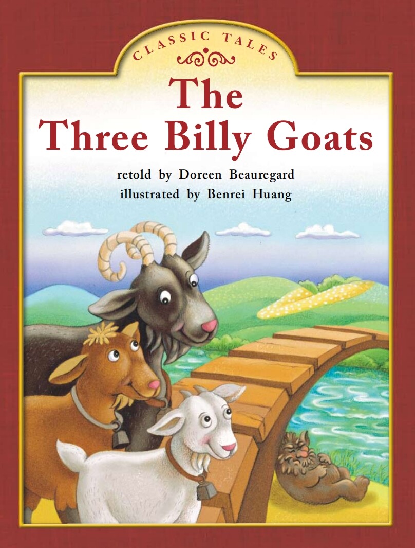 The Three Billy Goats绘本故事第2页