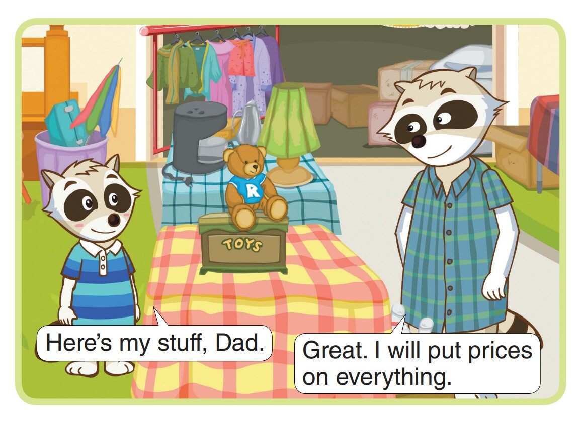 Garage Sale绘本故事第3页