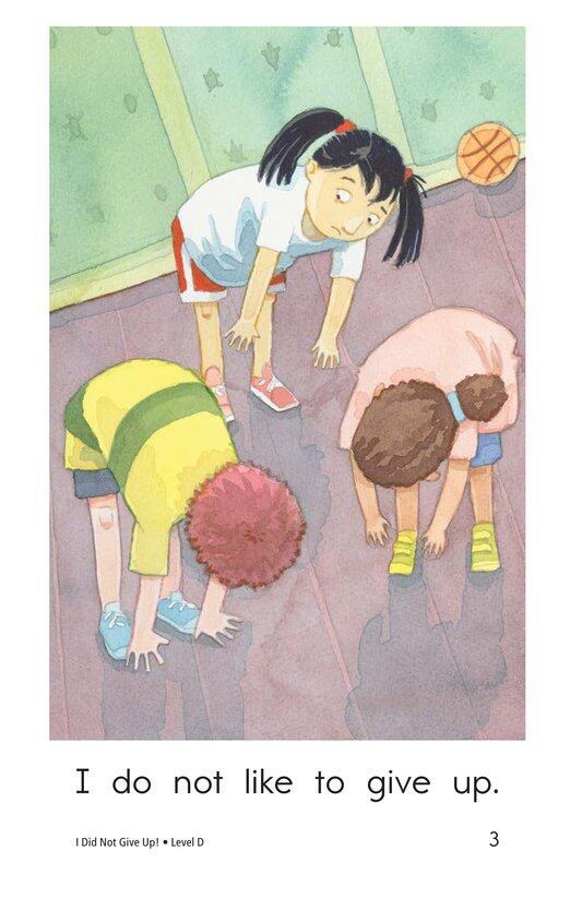 I Did Not Give Up!绘本故事第3页