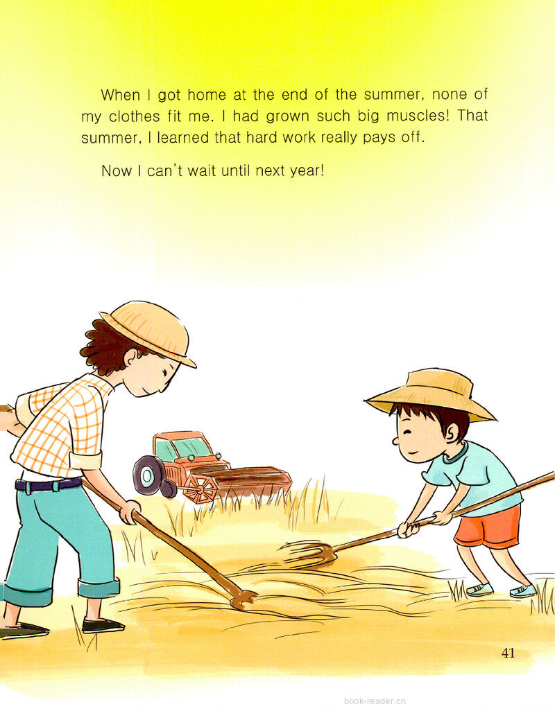 Summer on the Farm绘本故事第3页
