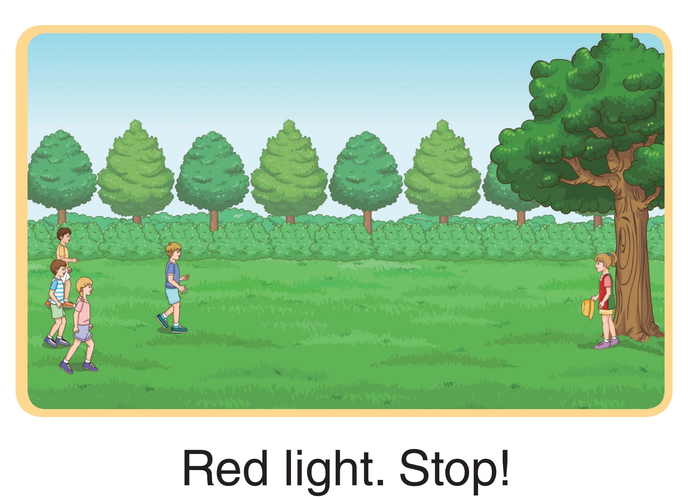 Red Light, Green Light绘本故事第3页