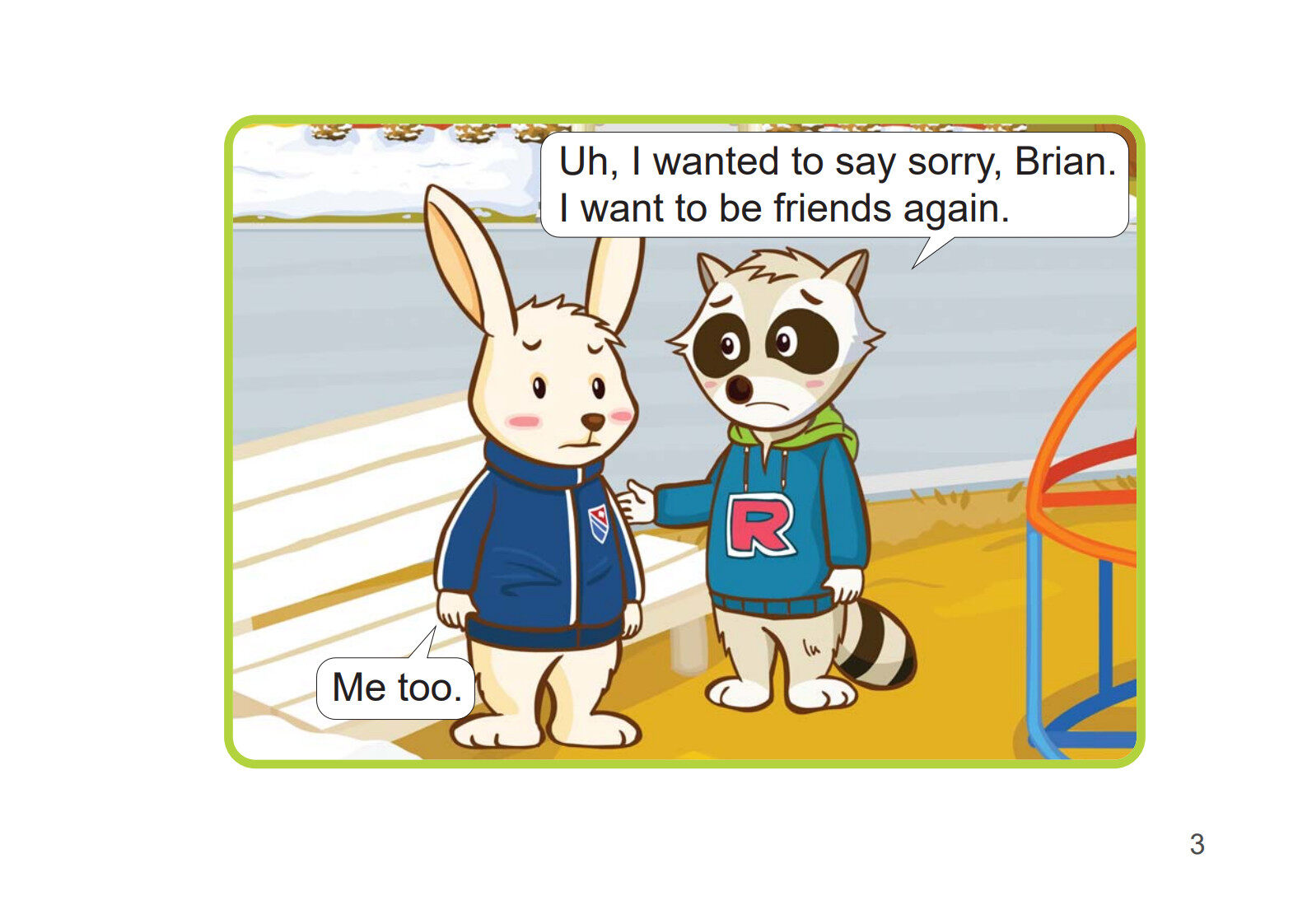 The Handshake绘本故事第4页