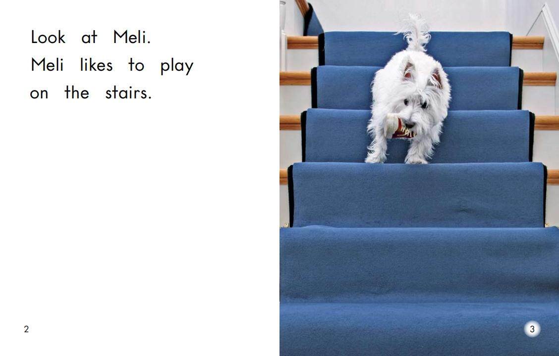 Meli on the stairs绘本故事第3页