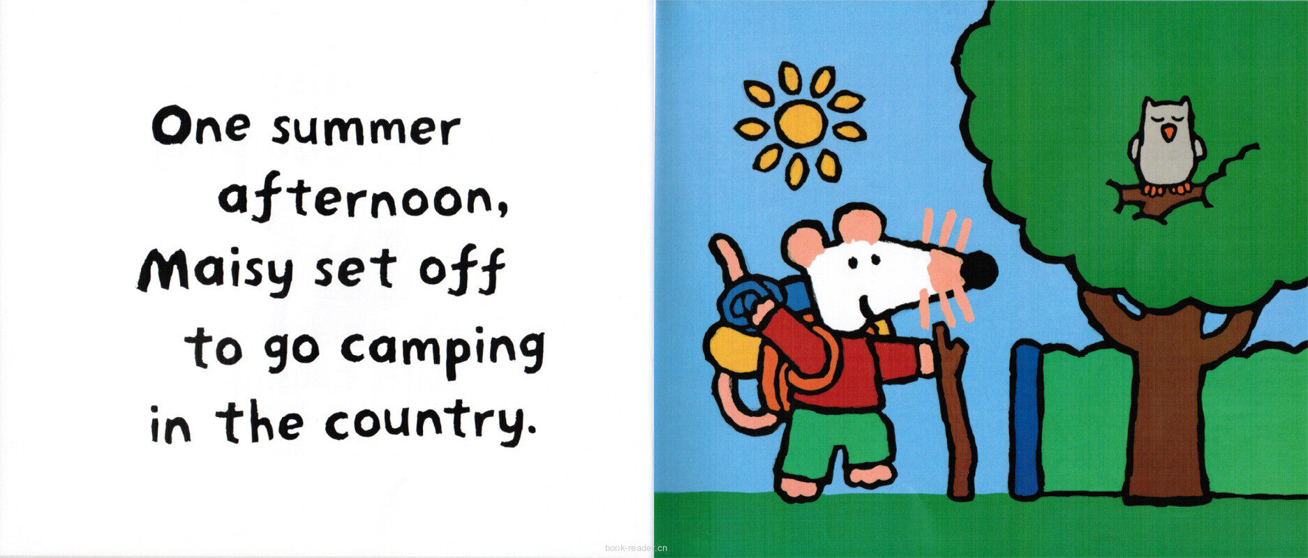 Maisy Goes Camping绘本故事第3页
