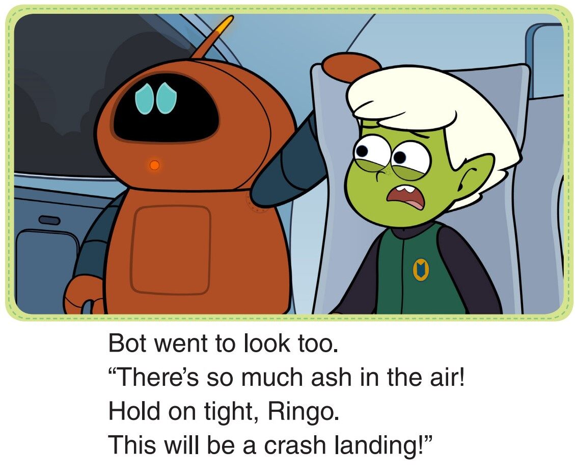 A Crash Landing绘本故事第5页