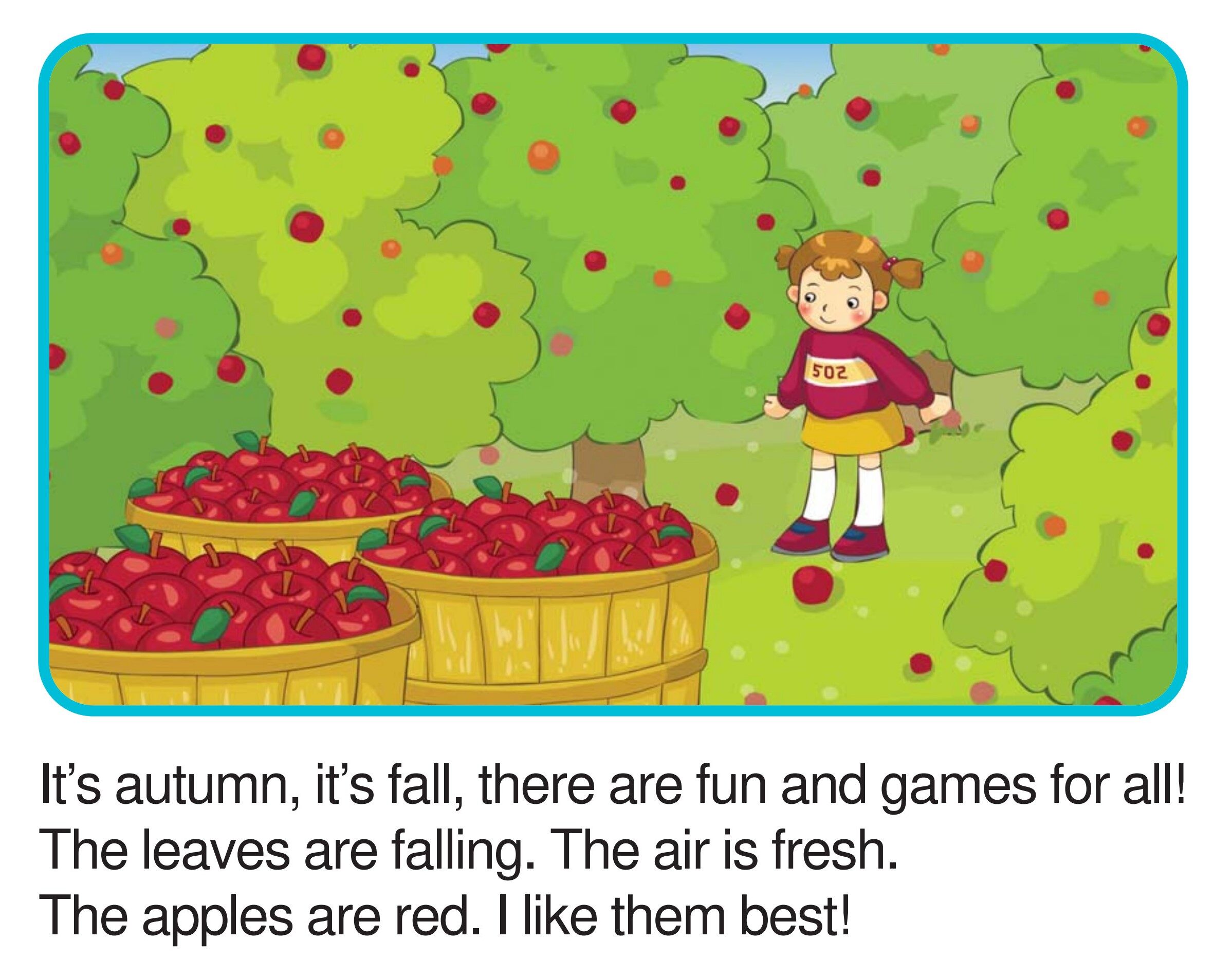 Autumn’s Coming!绘本故事第2页