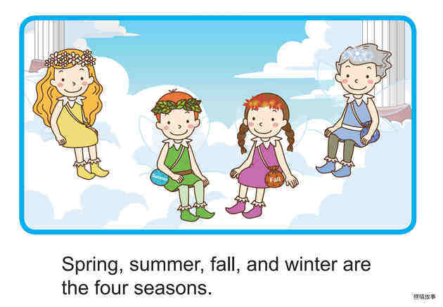 The Seasons绘本故事第2页