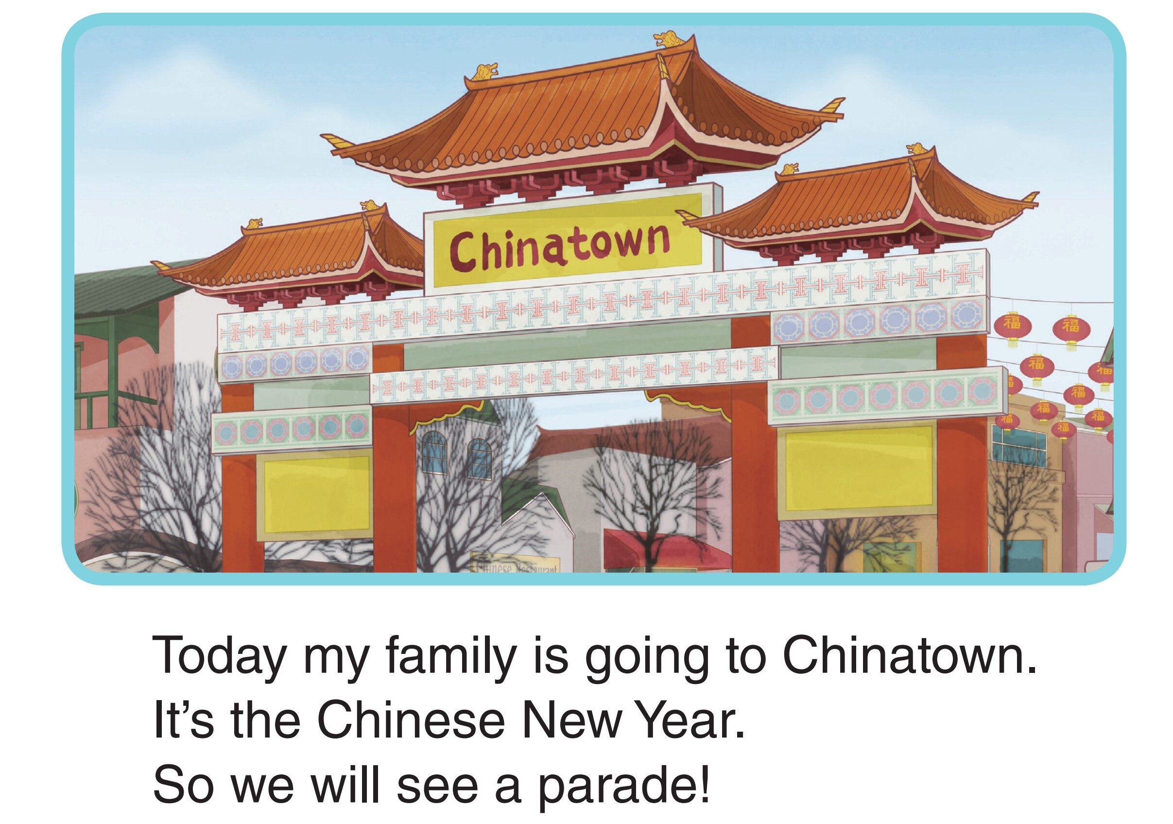 The Chinese New Year绘本故事第2页