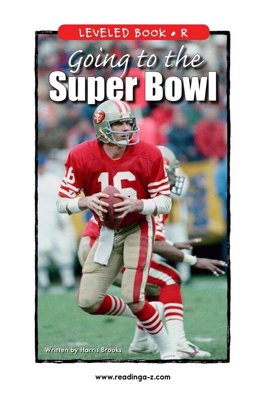 Going to the Super Bowl绘本故事第2页