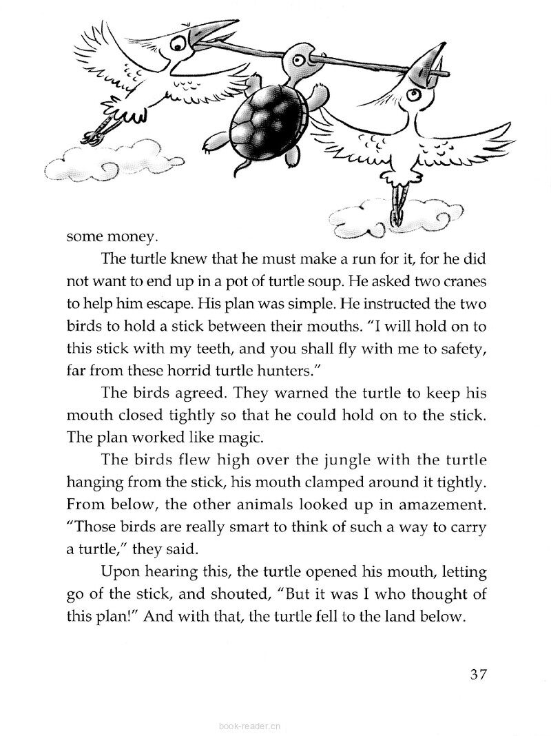 The Turtle Who Talked Too Much绘本故事第3页
