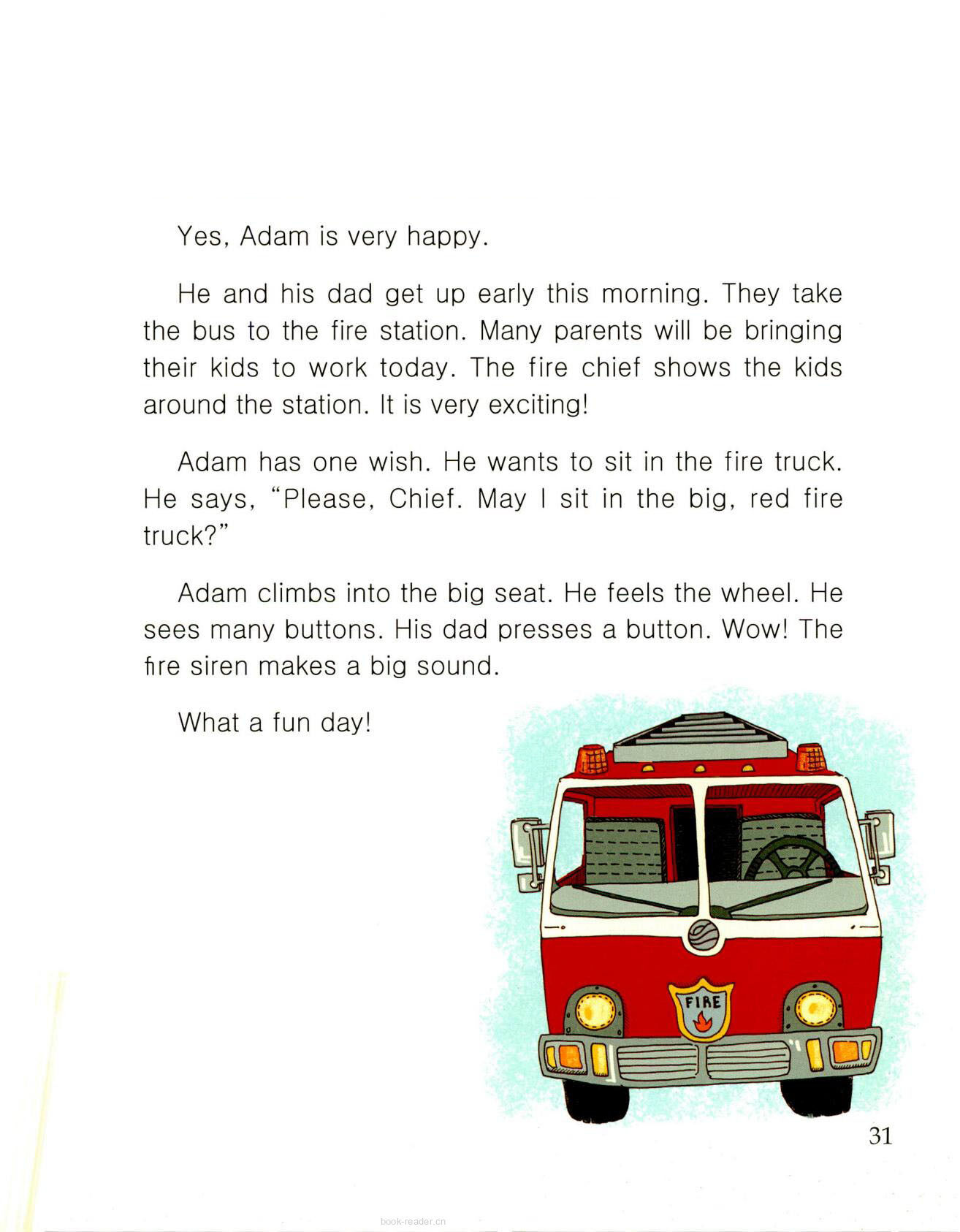 A Day with Dad绘本故事第3页