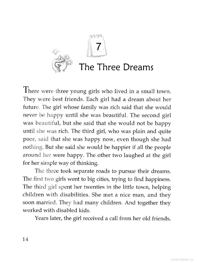 The Three Dreams绘本故事第2页
