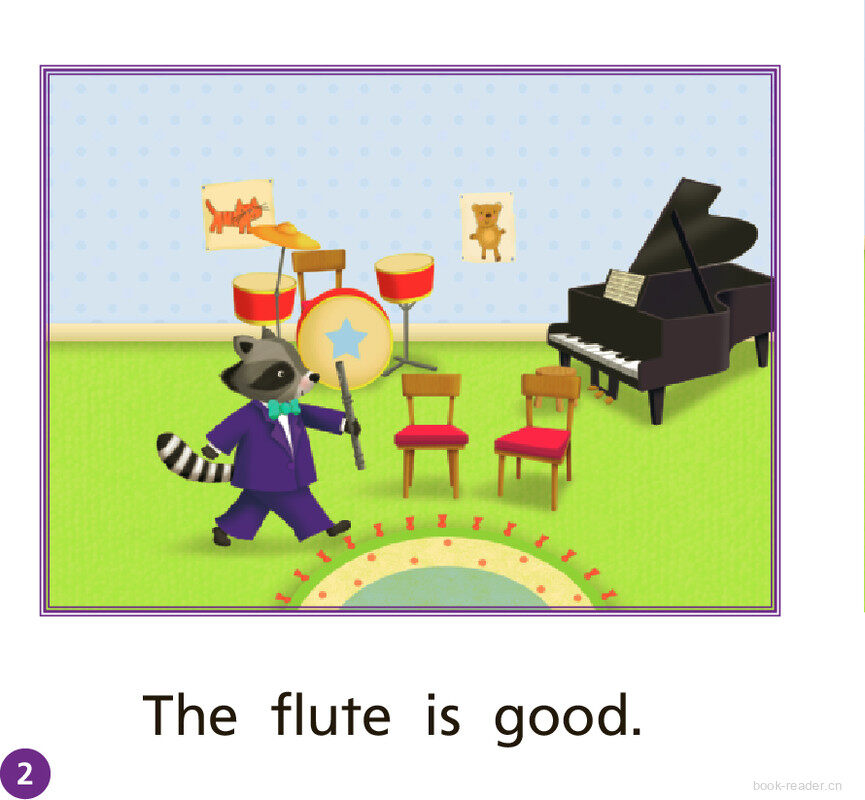 GK Approach U10W1 Animal Band绘本故事第3页