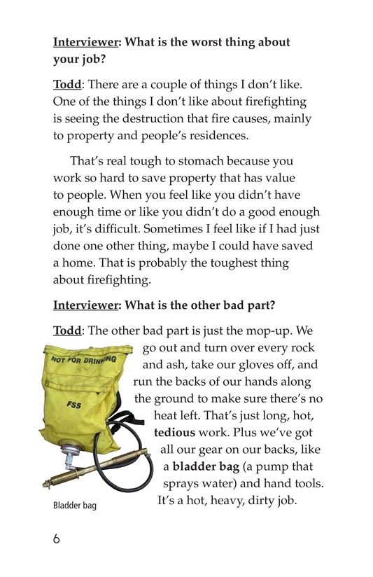 The Firefighter绘本故事第5页