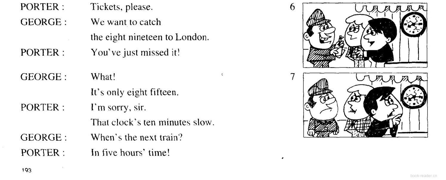 1-095 Tickets, Please.绘本故事第4页